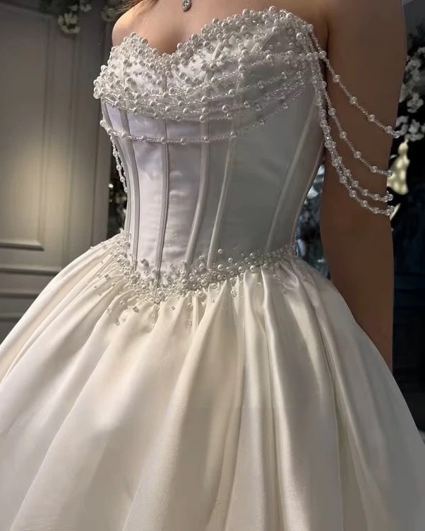 Robe de Mariée Longue Princesse 2 Robe de Mariée Longue Princesse – Image 2