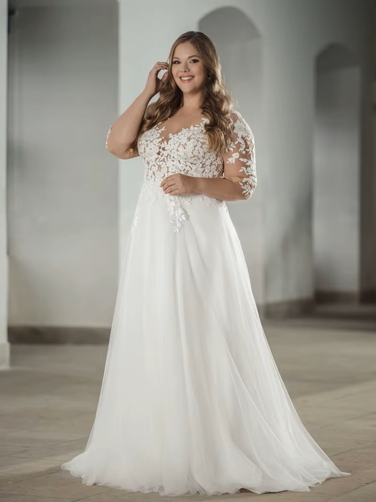 Robe de Mariée Empire Grande Taille 1 Robe de Mariée Empire Grande Taille