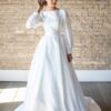 Robe de Mariée Princesse avec Manche