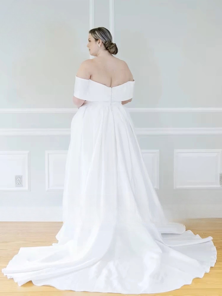 Robe de Mariée Grande Taille Héra 2 Robe de Mariée Grande Taille Héra – Image 2