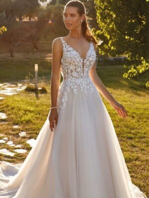 Robe de Mariée mi Sirène mi Princesse