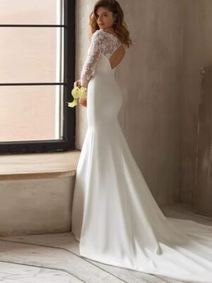 Bohème Robe de Mariée Simple