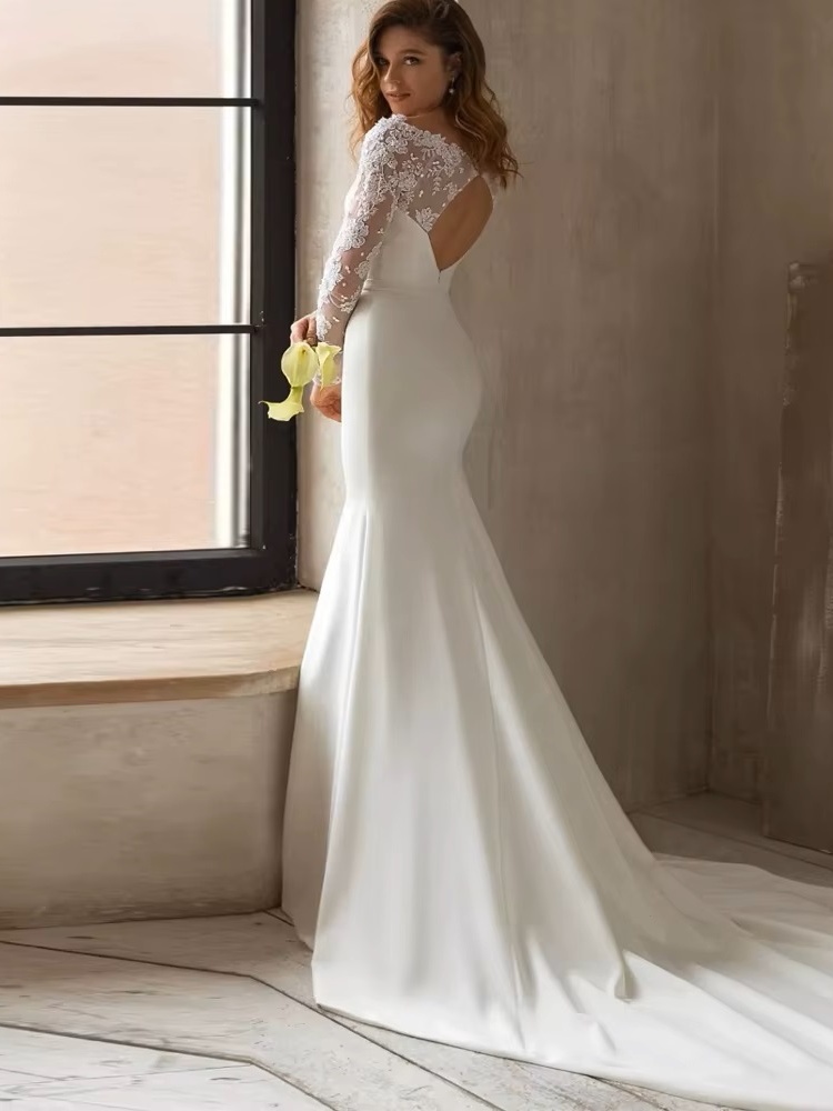 Bohème Robe de Mariée Simple 2 Bohème Robe de Mariée Simple