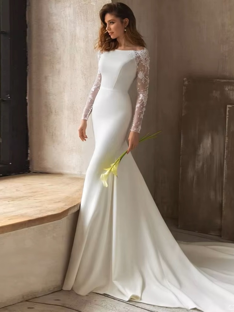 Bohème Robe de Mariée Simple 1 Bohème Robe de Mariée Simple