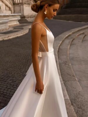 Robe de Mariée 2021 Simple 7 S00f6bae39525452b83f62b4e6e49df55W Cropped