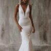 Robe de Mariée Simple Blanche 7 Robe de Mariée Simple Blanche