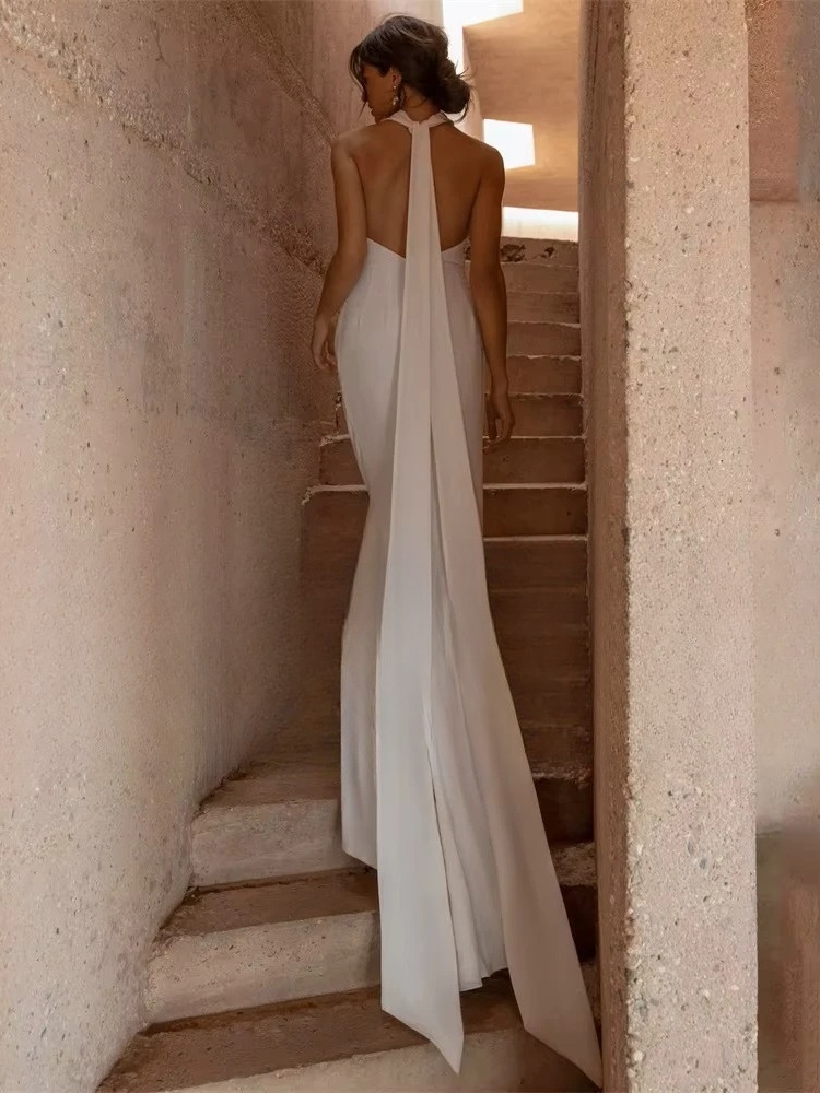 Robe de Mariée Fluide et Simple 2 Robe de Mariée Fluide et Simple