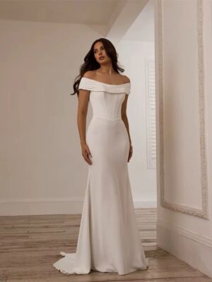 Robe de Mariée Simple et Chic