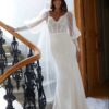 Robe de Mariée Sirène avec Manche 6 Robe de Mariée Sirène avec Manche