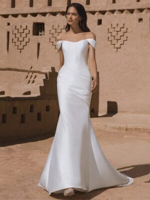 Robe de Mariée Très Simple