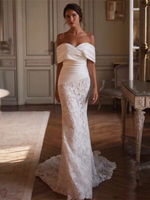 Robe de Mariée Simple Chic