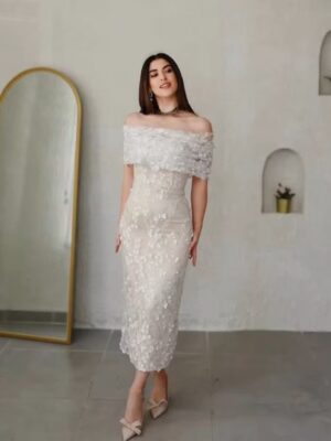 Robe de Mariée Mi Courte