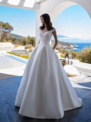 Robe Simple de Mariage Civil​