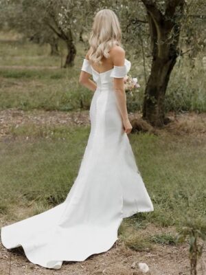 Robe de Mariée Bustier Simple