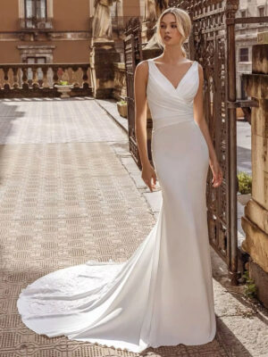Robe de Mariée Simple et Légère
