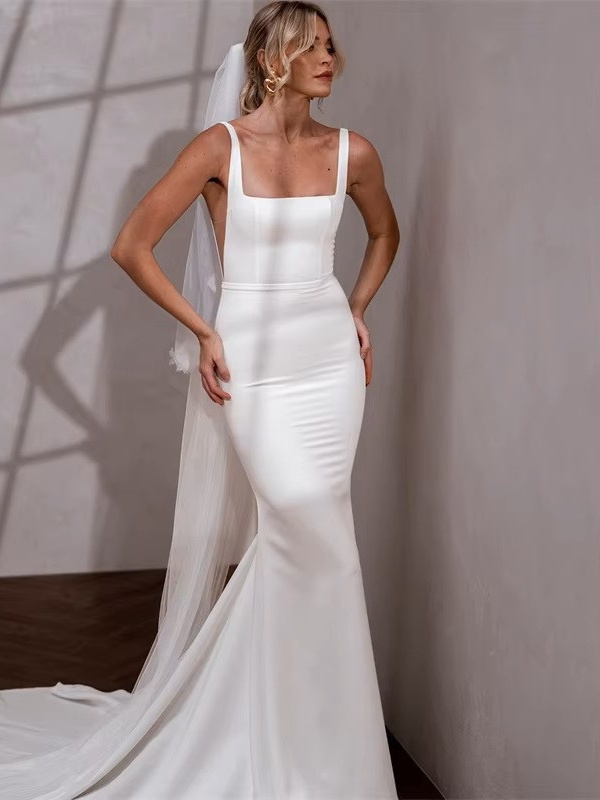 Robe de Mariée Classique Simple 1 Robe de Mariée Classique Simple