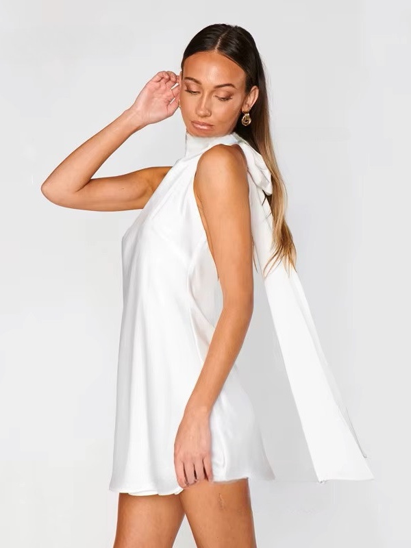 Robe de Mariage Civil Courte 3 Robe de Mariage Civil Courte – Image 3