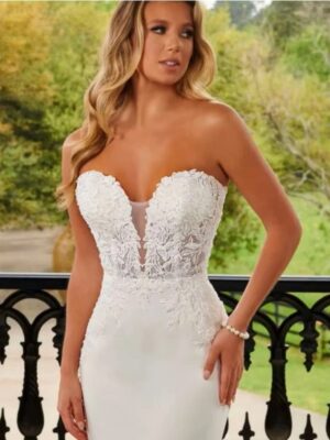 Elégante Robe de Mariée Simple 5 Elégante Robe de Mariée Simple