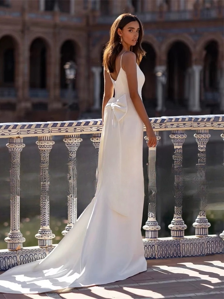 Robe de Mariée Simple Hiver 2 Robe de Mariée Simple Hiver