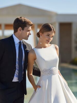 Robe de Mariage Civil Simple 5 S9606bc63cc724f958327750137c4b6d6x Cropped