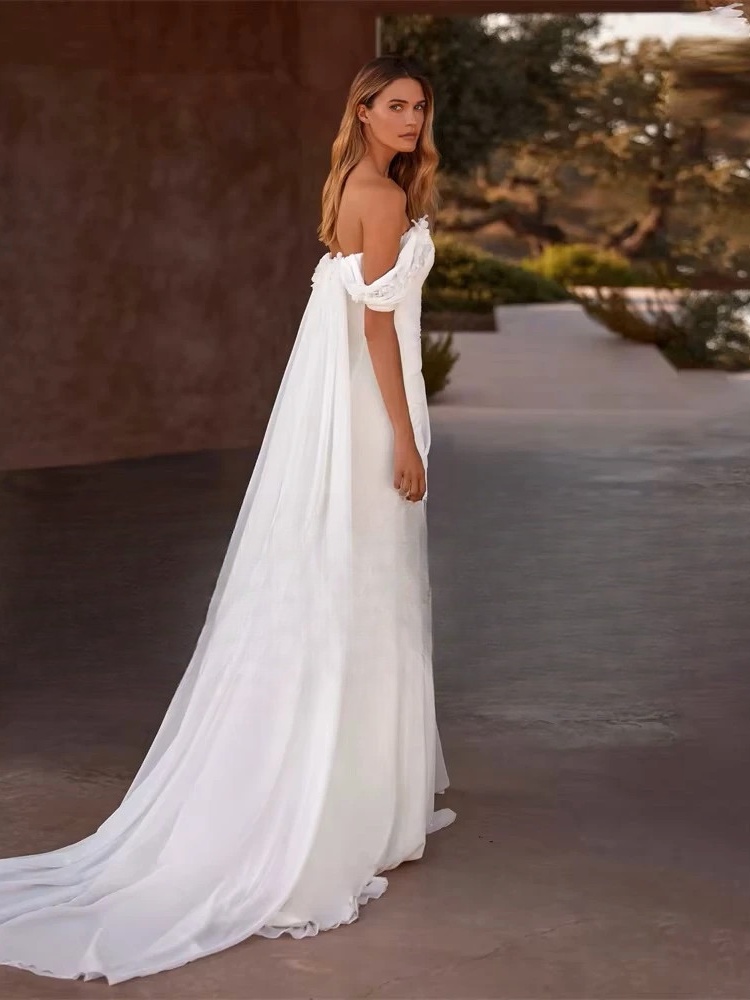 Robe de Mariée Simple Dos Nu 2 Robe de Mariée Simple Dos Nu