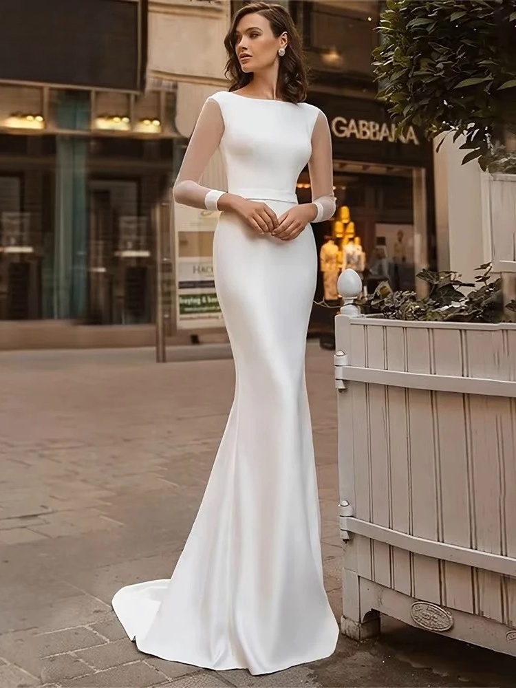 Robe de Mariée Mairie Simple 1 Robe de Mariée Simple et pas Cher