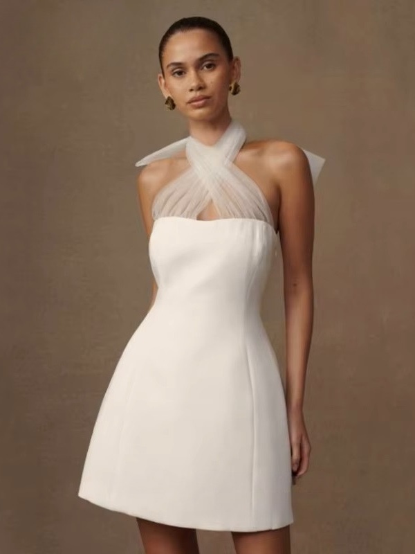 Robe de Mariée Courte Année 50 3 Robe de Mariée Courte Année 50 – Image 3