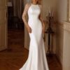 Robe de Mariée Simple Manches Longues 8 Robe de Mariée Simple Manches Longues