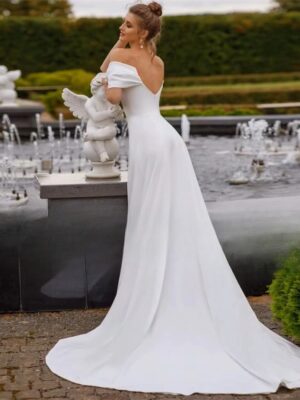 Robe de Mariée Simple et Classe