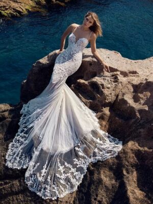 Robe de Mariée Sirène Bustier Cœur 7 Sd6ad481393a541eda444c9706b80e227M Cropped