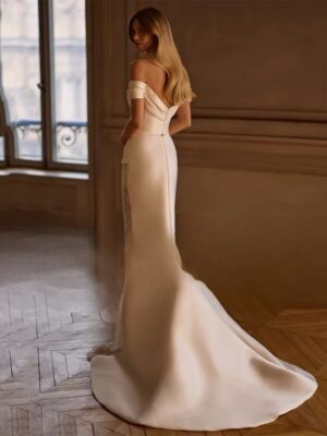 Robe de Mariée Dos Nu Simple