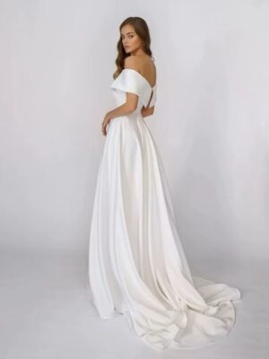 Robe Simple de Mariage 6 Se41ec863a87f428886a9a8189e9dc82df Cropped