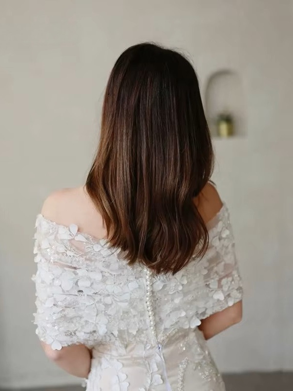 Robe de Mariée Mi Courte 3 Robe de Mariée Mi Courte – Image 3