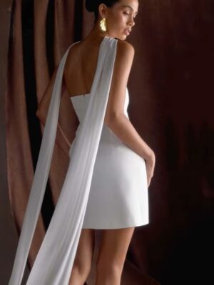Robe de Mariée Courte pour Mariage Civil 7 Sf89ce33f9cb04a22ad338c4eaec3abad6 Cropped