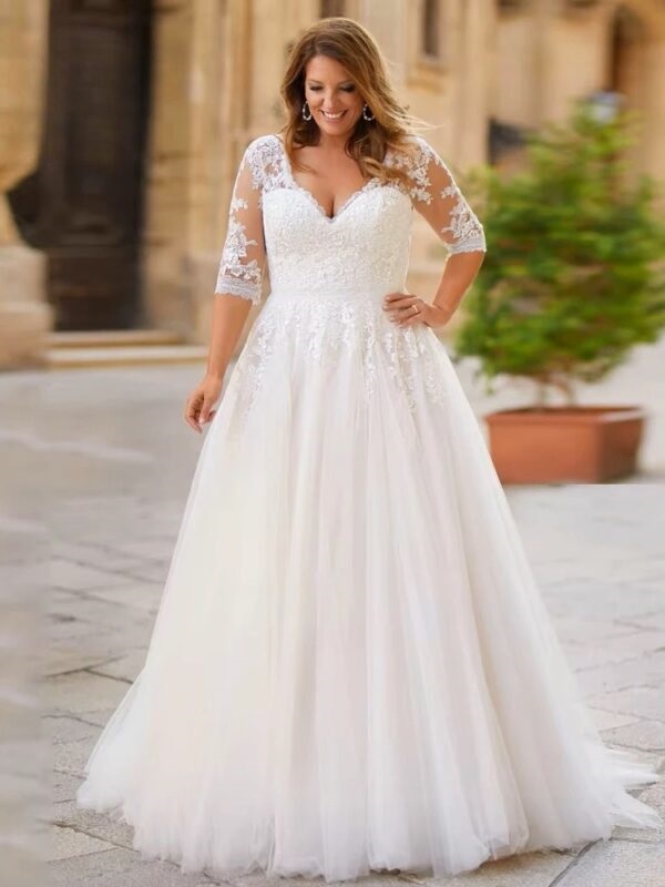 Robe de mariée grande taille